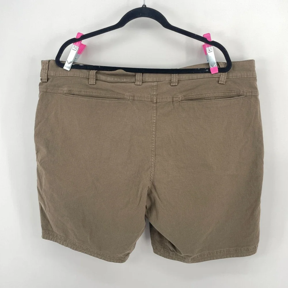Duluth Ripstop Cargo Shorts Brown‎ Men's 42 Casual Hiking Utility Outdoors